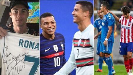 Algumas das estrelas do futebol que idolatram Cristiano Ronaldo