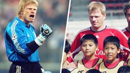 Oliver Kahn jogou contra crianças de 9 anos para evento de caridade e defendeu todos os penálties