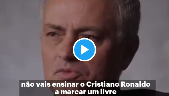 Vídeo de José Mourinho a explicar como se lida com grandes jogadores torna-se viral depois do burburinho entre Cristiano Ronaldo e Erik ten Hag