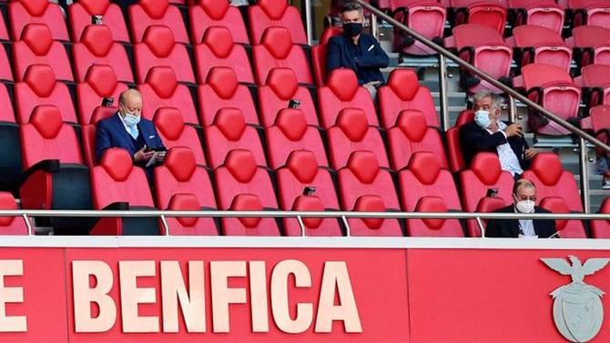 Rui Costa e Pinto da Costa frente a frente no Estádio da Luz: Guerra à vista?