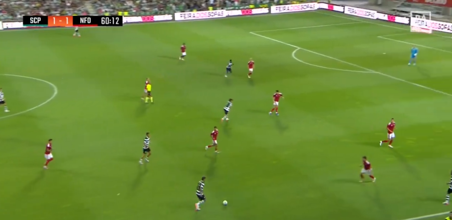 A incrível jogada do Sporting