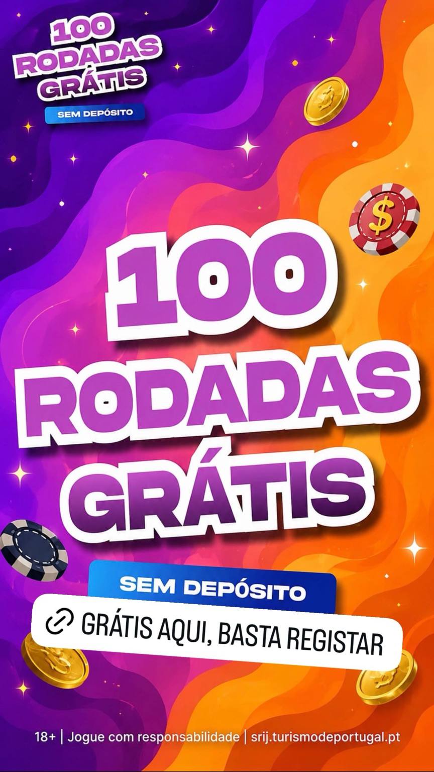 100 Rodadas Grátis sem depósito